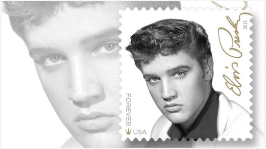 One (1) unused postage stamps - Elvis Presley // "forever" stamp