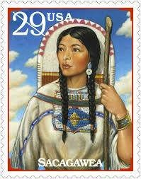 One (1) vintage unused postage stamps - Sacagawea // 29 cent stamp