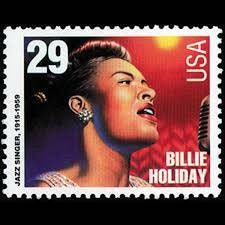 Five (5) vintage unused postage stamps - Billie Holiday // 29 cent stamps // Face value 1.45