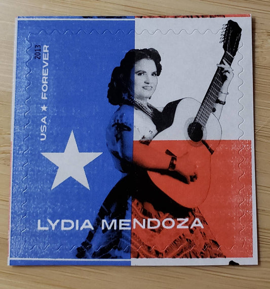 One (1) unused postage stamps - Lydia Mendoza // Forever stamps (1 oz first class letter)