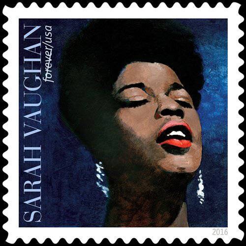 One (1) unused postage stamps - Sarah Vaughan // Forever stamps (1 oz first class letter)