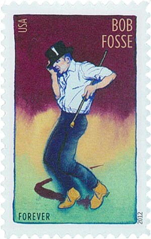 One (1) unused postage stamps - Bob Fosse // Forever stamps (1 oz first class letter)