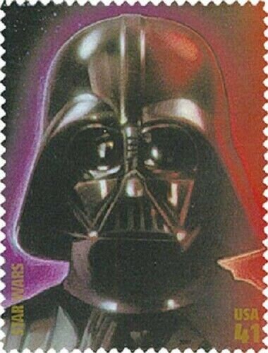 One (1) unused postage stamp - Star Wars: Darth Vader // 41 cent stamp